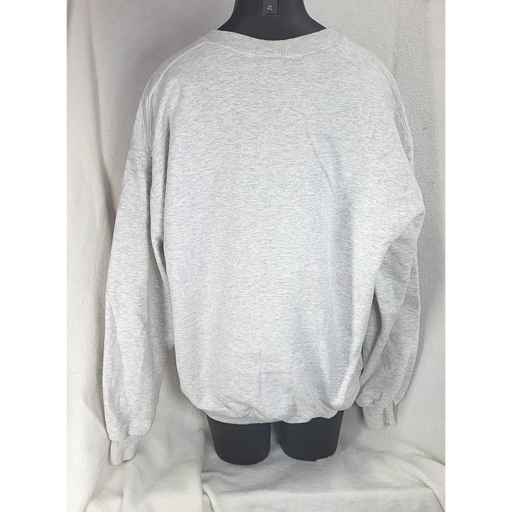 Vintage NORCO California Sweatshirt Size XL‎ Jerzees Embroidered Crew Neck Gray - Picture 4 of 10